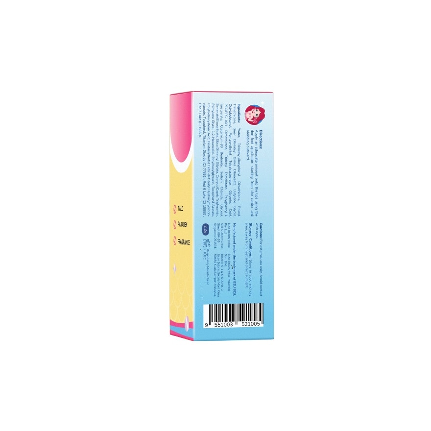 BZU BZU Little Lady Lip Tint 2.2g 402 Dreamy Pink