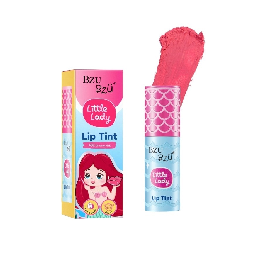 BZU BZU Little Lady Lip Tint 2.2g 402 Dreamy Pink
