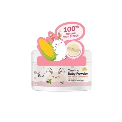 Bzu Bzu - BZU BZU Cooling Baby Powder with Natural Corn Starch 140g.