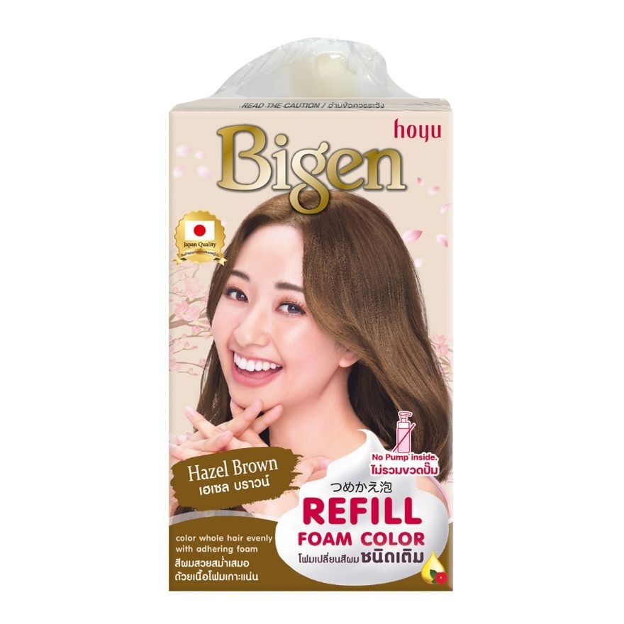 Bigen Refill Foam Color Hazel Brown