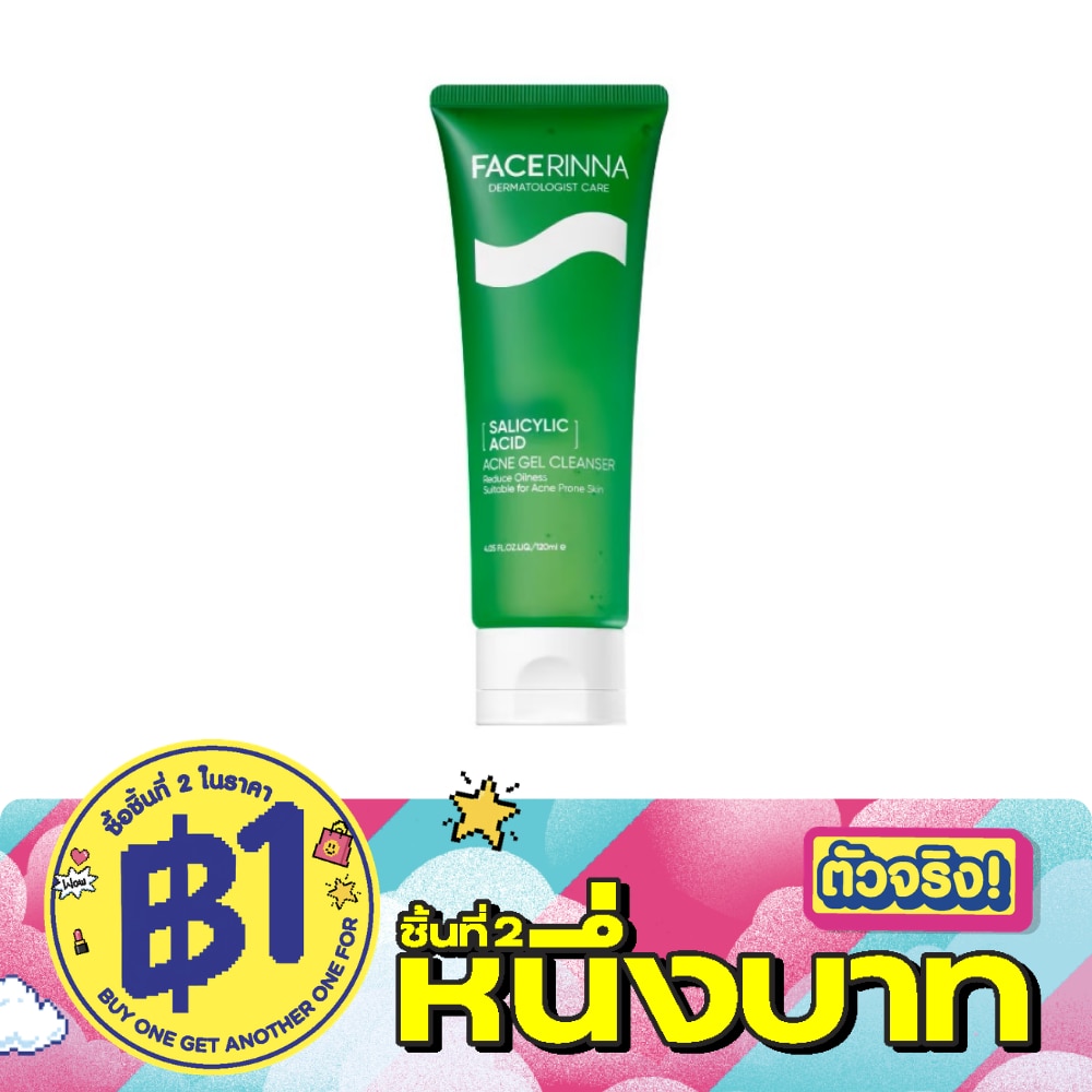 Facerinna Salicylic Acne Gel Cleanser 120 ml. image