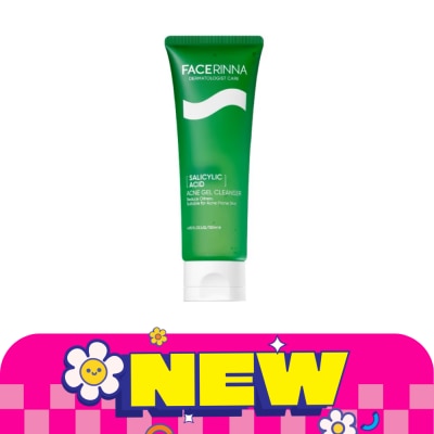 Facerinna - เฟสรินน่า ซาลิไซลิก แอซิด แอคเน่ เจล คลีนเซอร์ 120 มล. คลีนเซอร์สำหรับผิวเป็นสิว