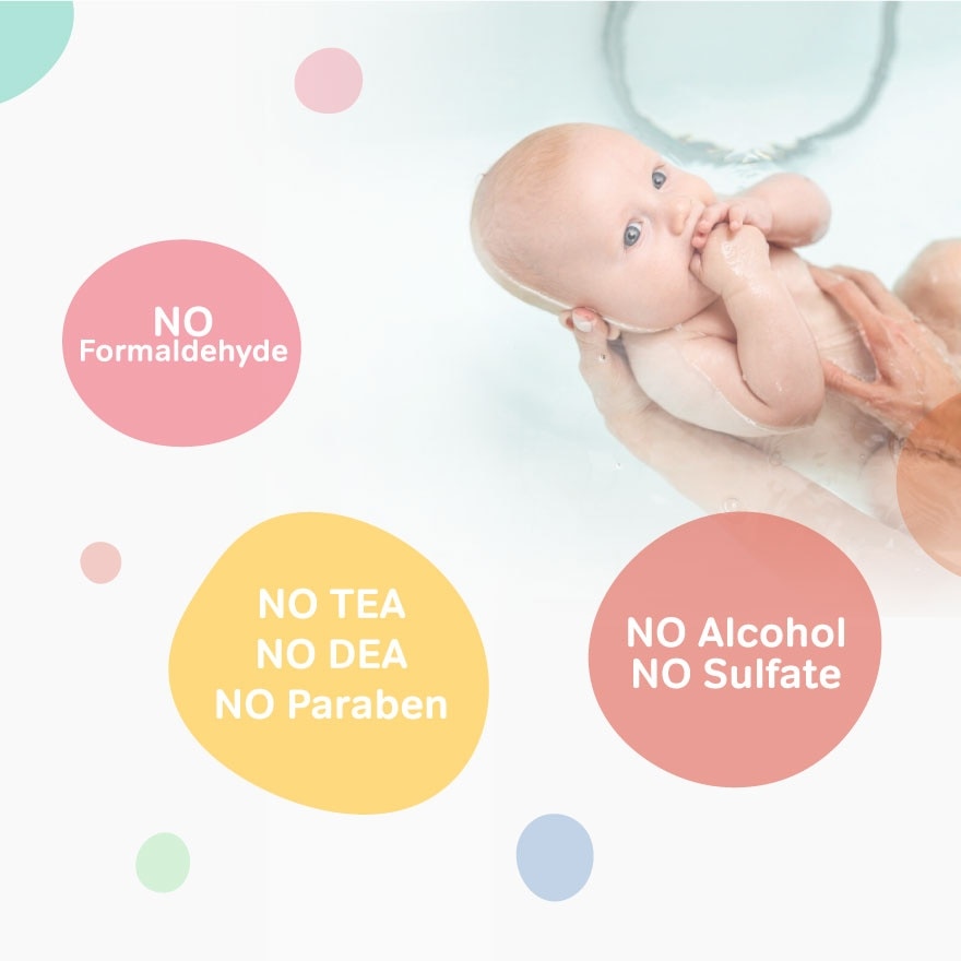 BZU BZU Head-to-Toe Baby Wash 600ml. Oat Milk