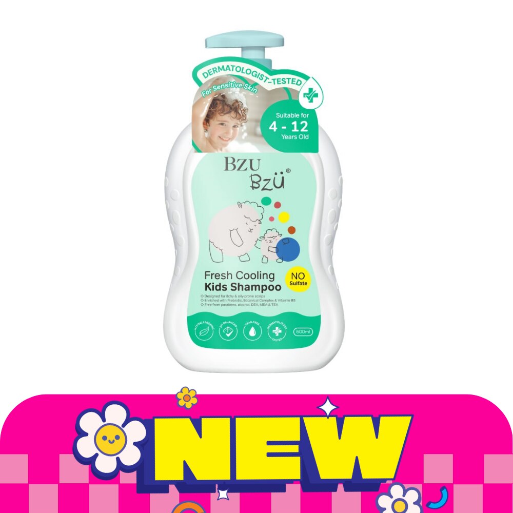 BZU BZU Fresh Cooling Kids Shampoo 600ml. image