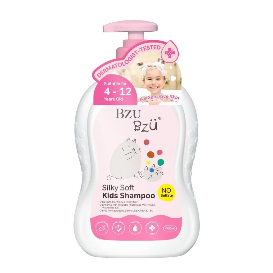 BZU BZU Silky Soft Kids Shampoo 600ml. image