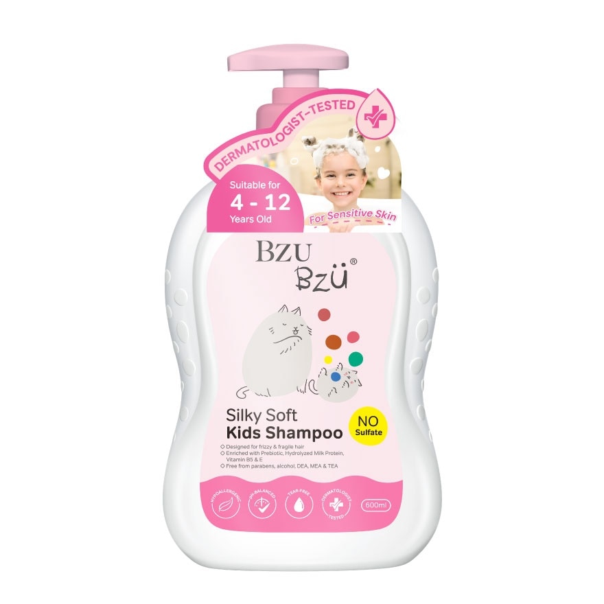 BZU BZU Silky Soft Kids Shampoo 600ml. image