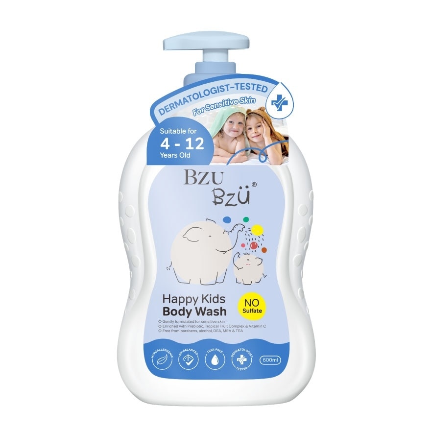 BZU BZU Happy Kids Body Wash 600ml.