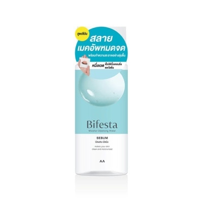 Bifesta - บิเฟสต้า ไมเซล่า เคลนซิ่ง วอเตอร์ ซีบัม 125 มล. เช็ดเครื่องสำอาง ผิวผสม-ผิวมัน