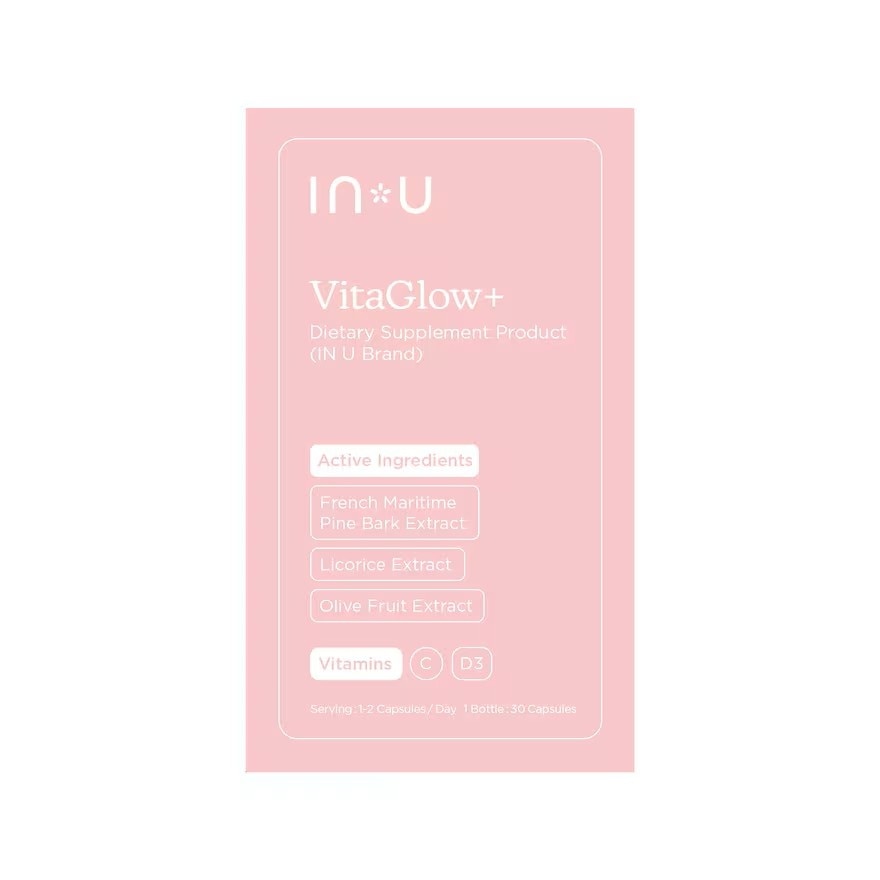 IN U VitaGlow+ 30 Capsules
