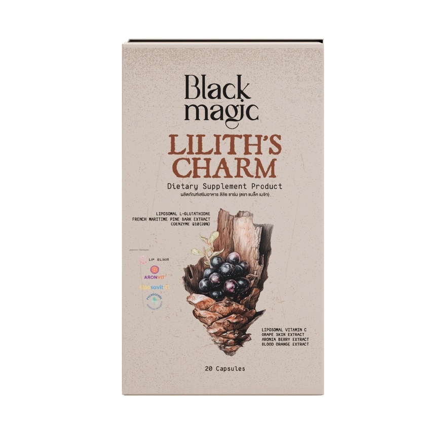 Black Magic Lilith's Charm Dietary Supplement 20 Capsules
