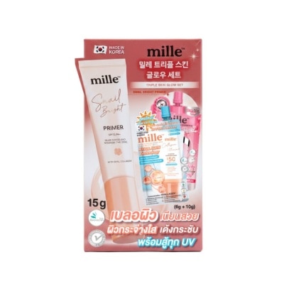 Mille - มิลเล่ ทริปเปิ้ล สกิน โกลว์ เซ็ท 3ชิ้น