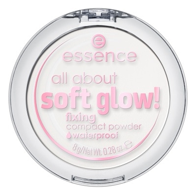 Essence - เอสเซนส์ ออล อะเบาท์ ซอฟต์ โกลว์ ฟิกซิ่ง คอมแพค พาวเดอร์ วอเตอร์พรูฟ 8ก.