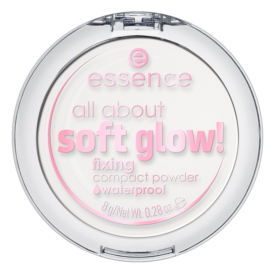 Essence All About Soft Glow Fixing Compact Powder Waterproof 8g.