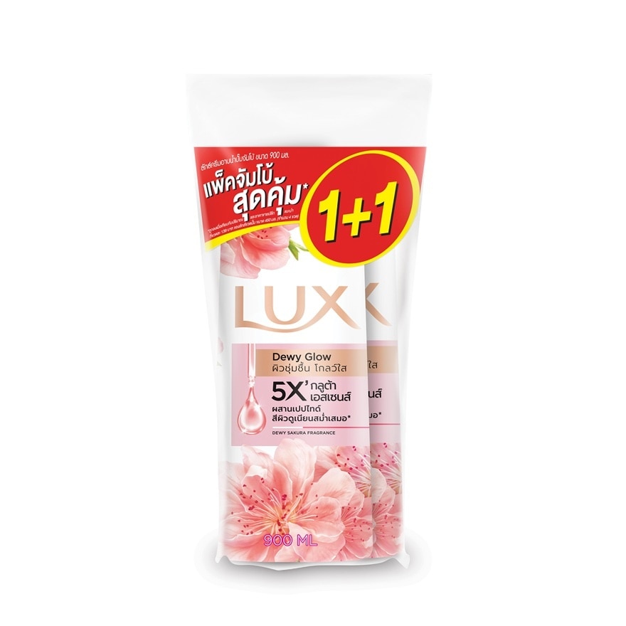 Lux Body Wash Dewy Glow 900 Ml. Twin Pack