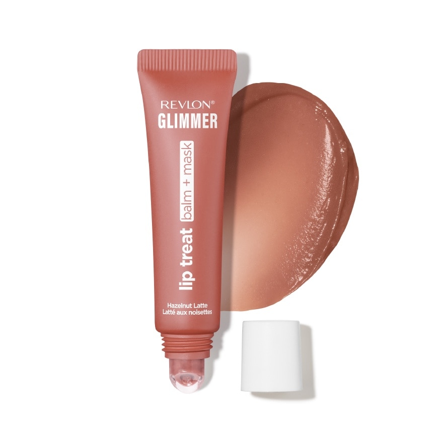 Revlon Glimmer Lip Treat Blam+Mask 12ml. 006 Hazelnut Latte
