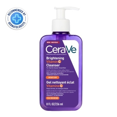 Cerave - เซราวี ไบรท์เทนนิ่ง วิตามินซี คลีนเซอร์ 236 มล.