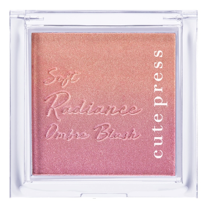 Cute Press Soft Radiance Ombre Blush 7.5g. 02 Pink Sand