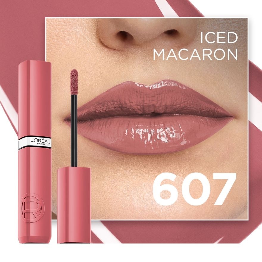 L'OreaI Makeup Infallible Laque Resistance Nude Lip 4ml. 607 image