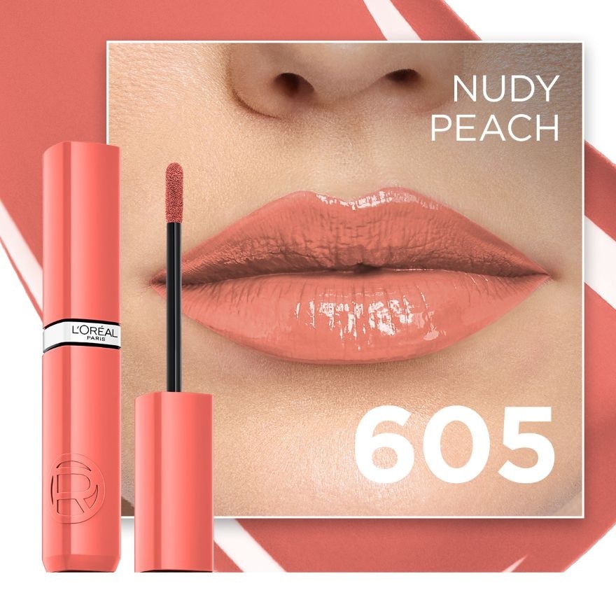L'OreaI Makeup Infallible Laque Resistance Nude Lip 4ml. 605