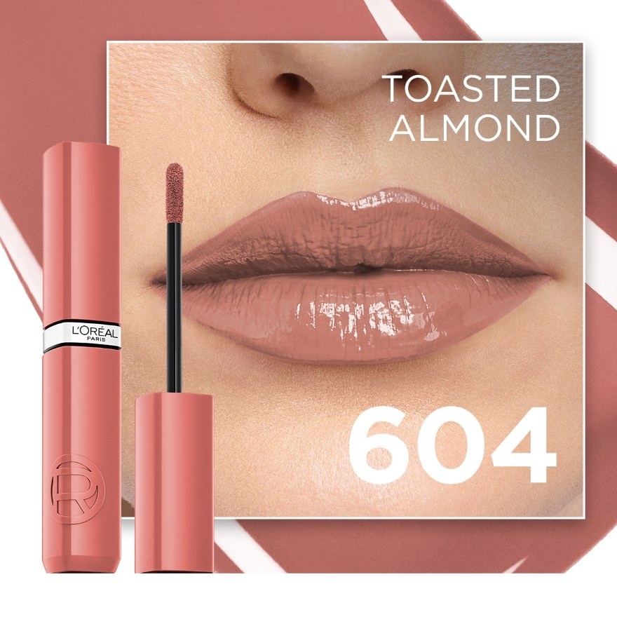 L'OreaI Makeup Infallible Laque Resistance Nude Lip 4ml. 604
