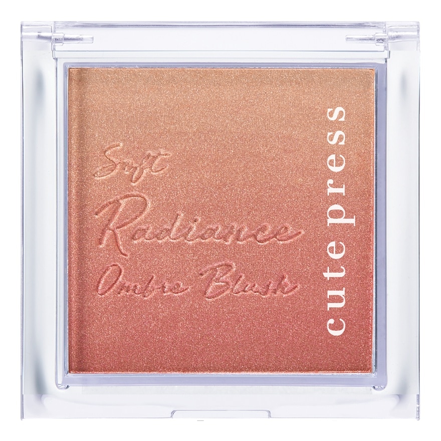 Cute Press Soft Radiance Ombre Blush 7.5g. 04 Golden Hour