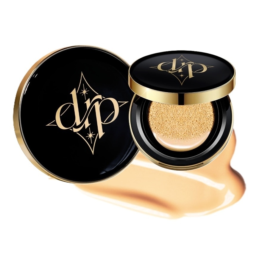Derra Glowy And Coverskin Cushion SPF25 PA+++ 10g. 01 Light Natural