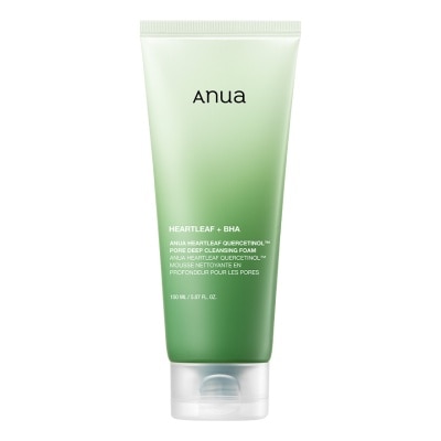 Anua - อานัว ฮาร์ทลีฟ เควอเซตินอล พอร์ ดีพ คลีนซิ่ง โฟม 150 มล.
