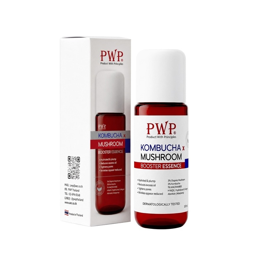 PWP Kombucha x Mushroom Booster Essence 100 ml. image