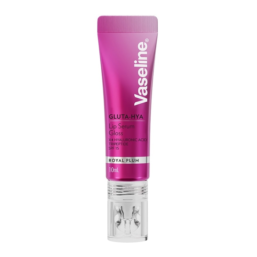 Vaseline Gluta Hya Lip Serum Gloss Royal Plum 10 Ml.