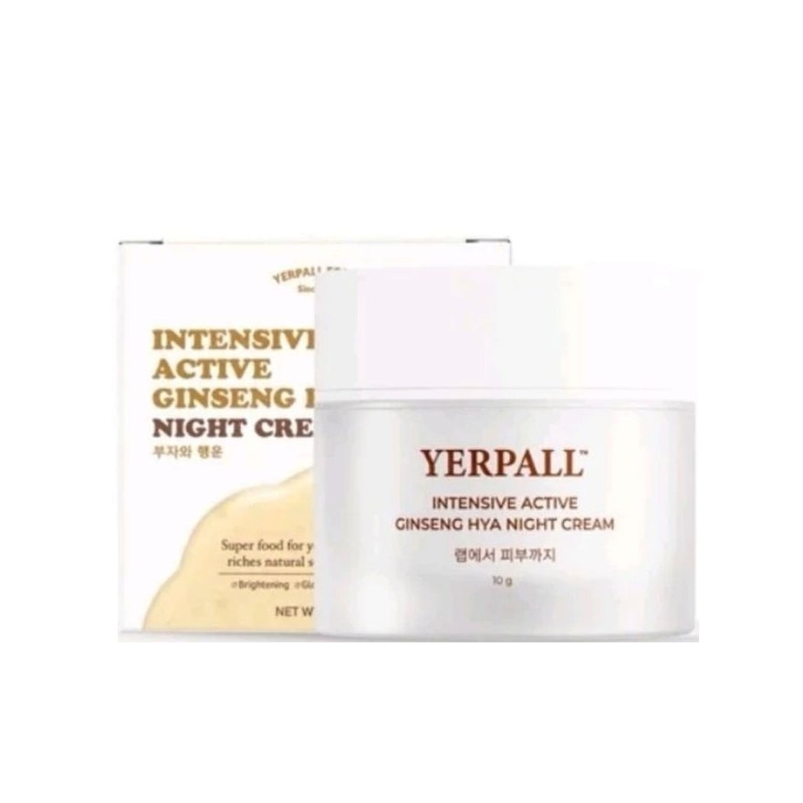 Yerpall Intensive Active Ginseng Hya Night Cream 10 g.
