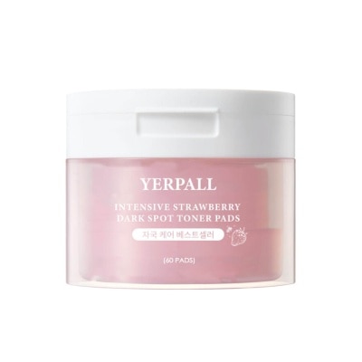 Yerpall - เยอร์พอล อินเท็นซีฟ สตอเบอร์รี่ ดาร์ค สปอต โทนเนอร์ แพด 60 แผ่น