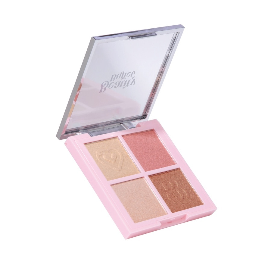 Beauty Buffet Crystals Palette Highlighter 18g.