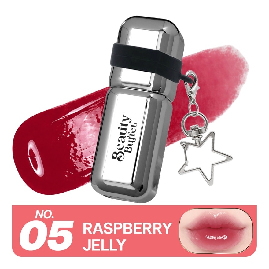 Beauty Buffet Iconic Shine Lip Tint Serum 4g. 05  Raspberry Jelly