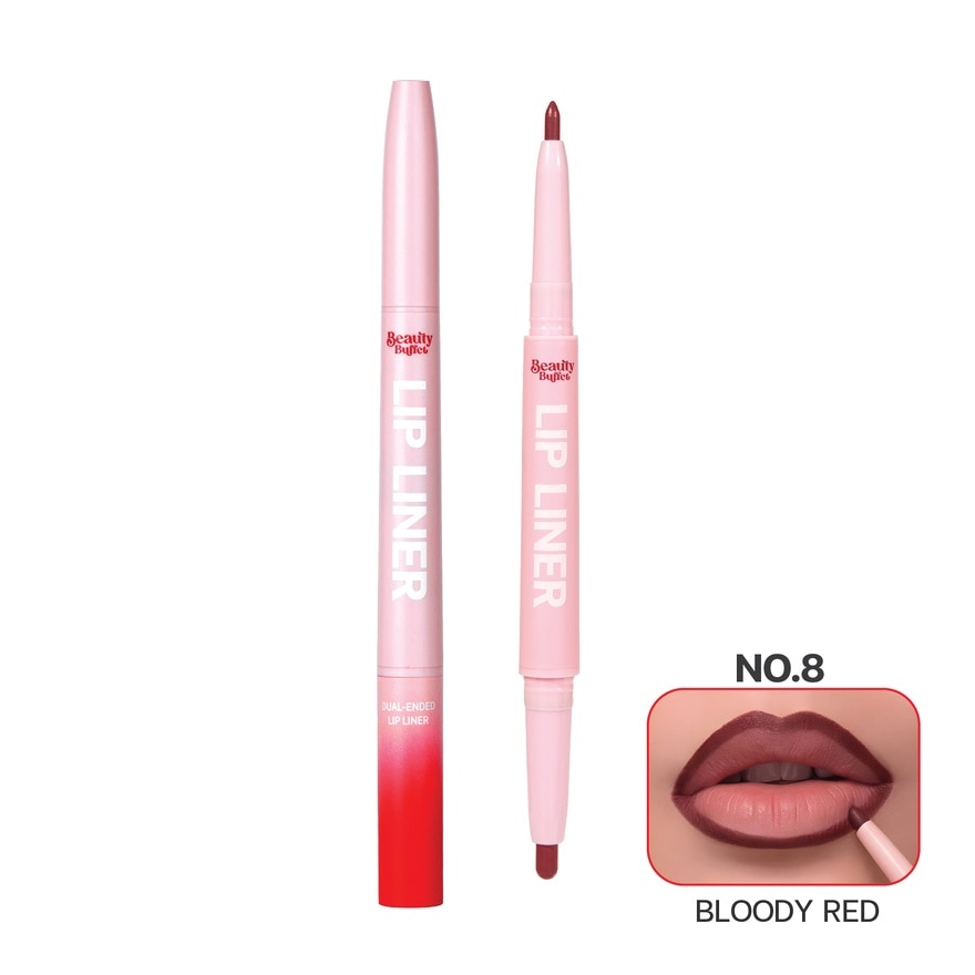 บิวตี้ บุฟเฟต์ ดูอัล เอนเด็ด ลิป ไลเนอร์ 0.8ก. 08 บลัด ดีเรด