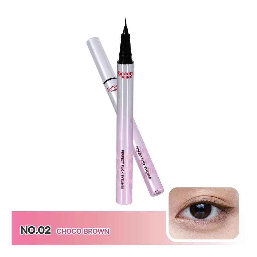 Beauty Buffet Perfect Flick Eyeliner 0.45g. 02 Choco Brown