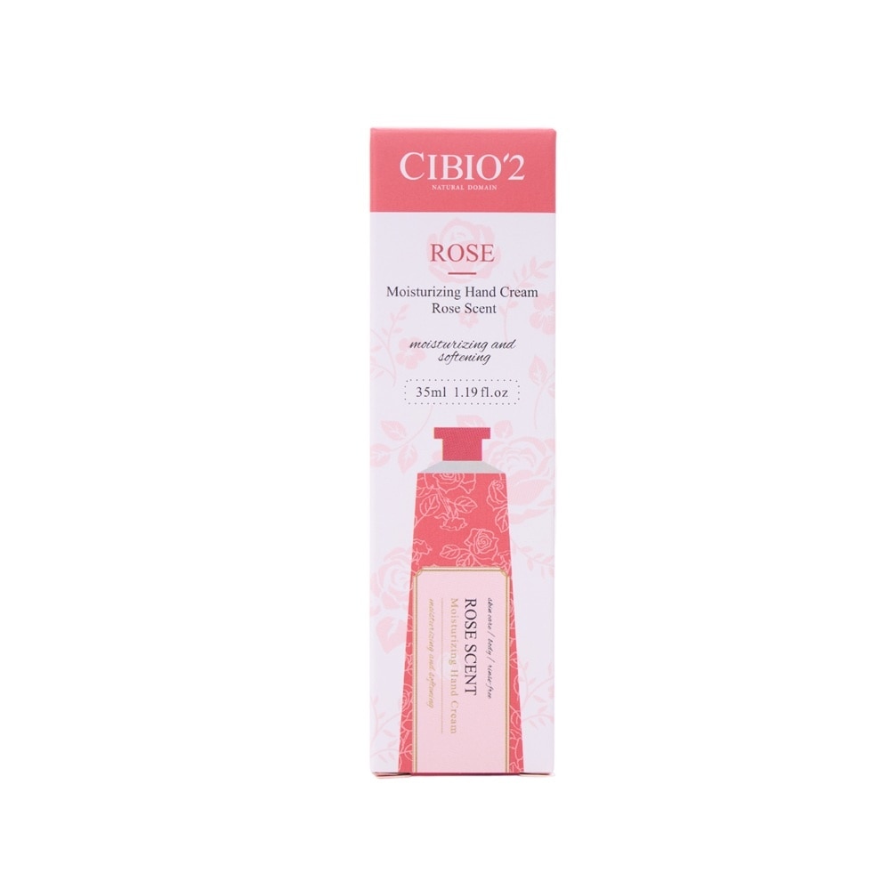 CIBIO'2 Hand Cream Moisturizing Rose Scent 35 Ml.