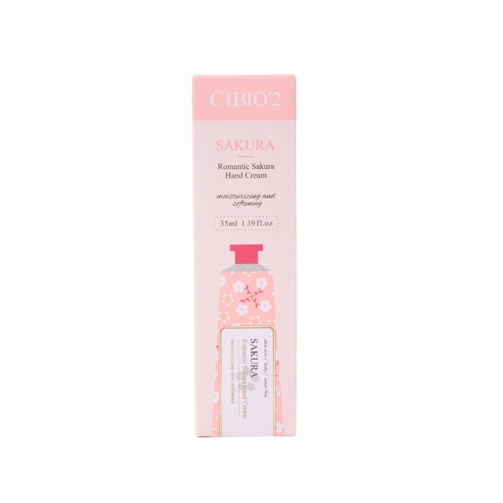 CIBIO'2 Hand Cream Romantic Sakura 35 Ml.
