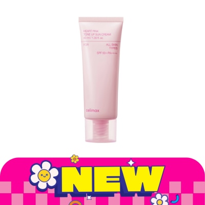 Celimax - Celimax Heart Pink Tone Up Sun Cream SPF50+ PA++++ 40 Ml. image