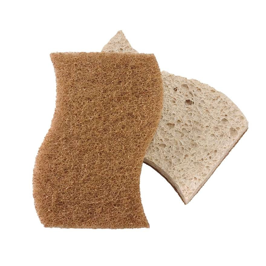 Scotch Brite Greener Clean Cellulose Sponge 2 Pc/Pack