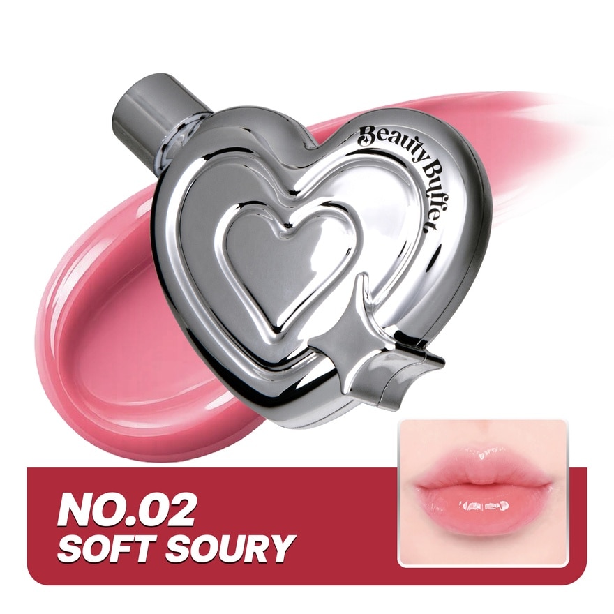 Beauty Buffet Liptok Glassy Tint 4g. 02 Soft Soury