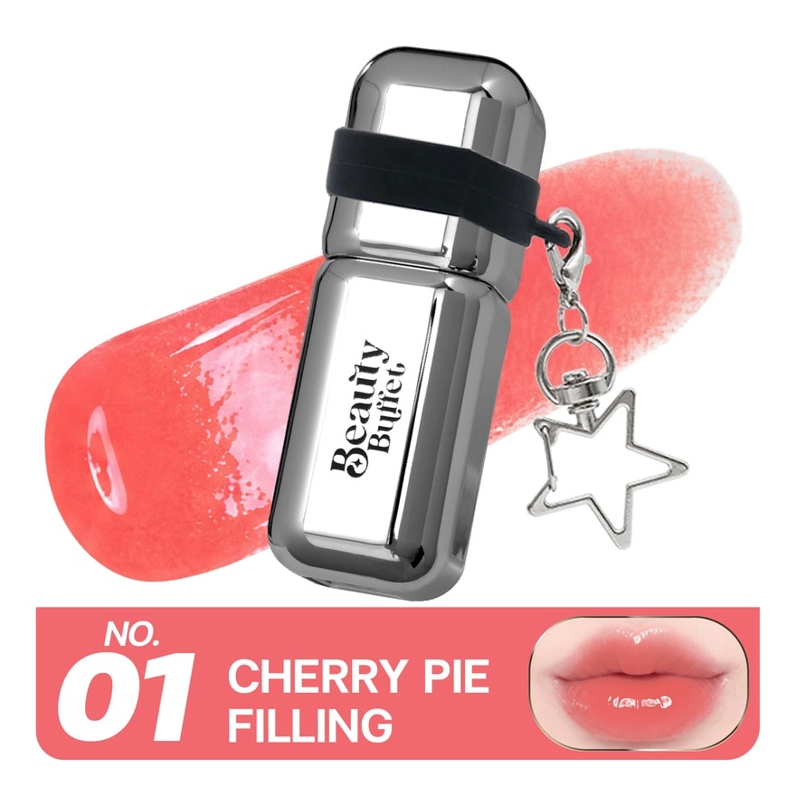 Beauty Buffet Iconic Shine Lip Tint Serum 4g. 01  Cherry Pie Filling
