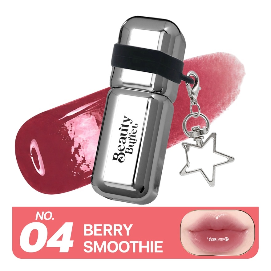 Beauty Buffet Iconic Shine Lip Tint Serum 4g. 04 Berry Smoothie