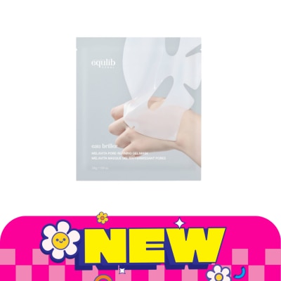 EQULIB อีควิลิบ โอ บริเย่ เมลาวิต้า พอร์ รีไฟนิ่ง เจล มาสก์ 1 แผ่น image