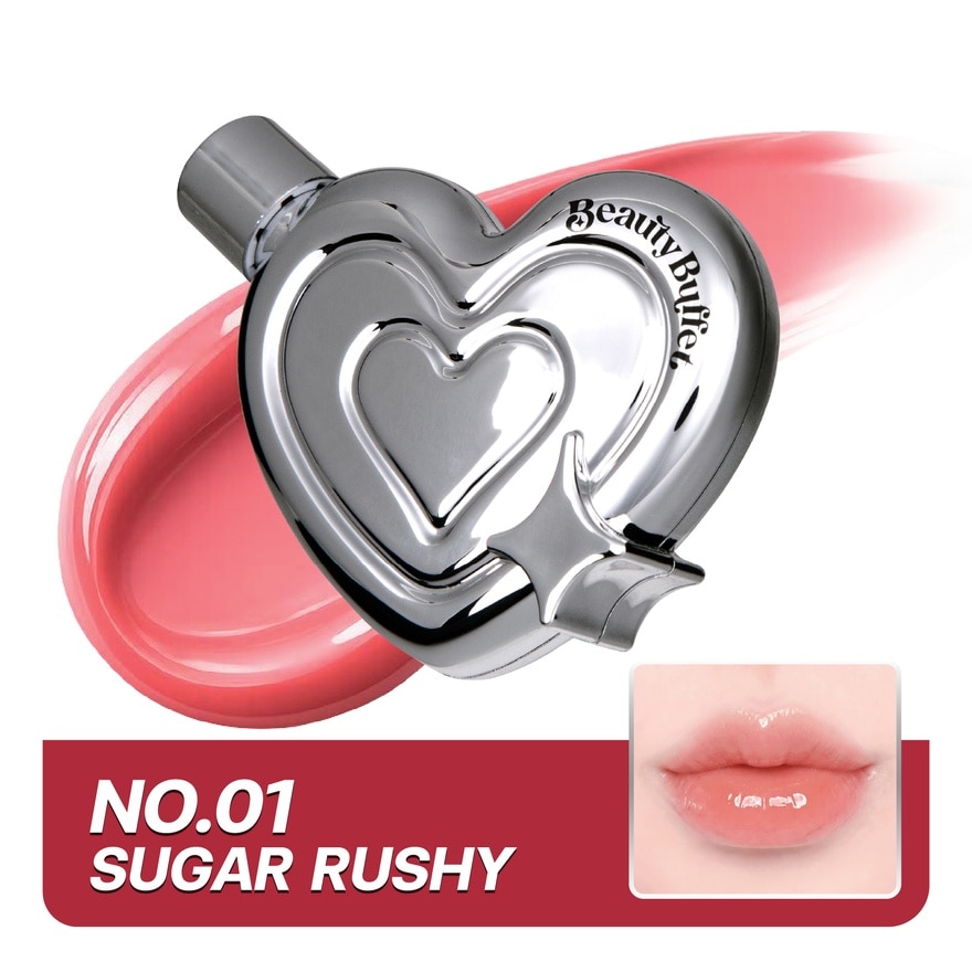 บิวตี้ บุฟเฟ่ต์ ลิปท็อก กลาสซี่ ทินท์ 4ก. 01 ชูการ์ รัชชี่