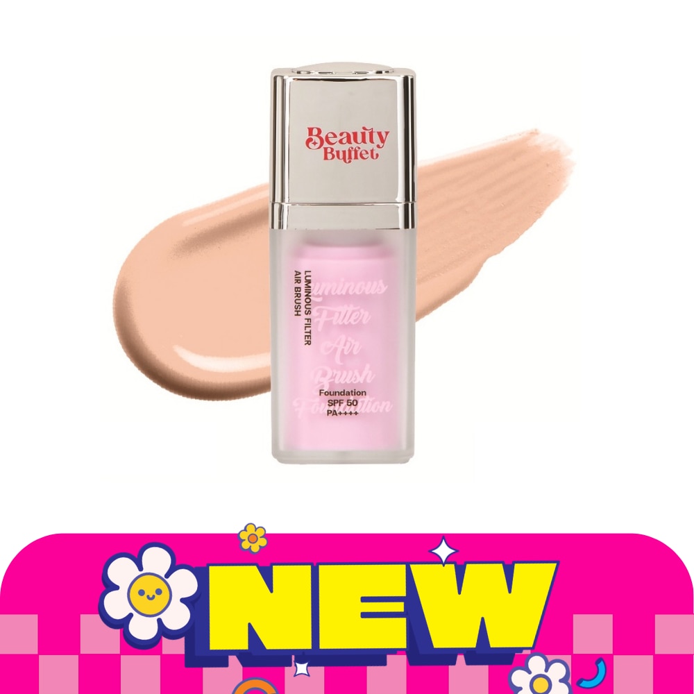 Beauty Buffet Luminous Filter Airbrush Foundation SPF50 PA 15ml. 03 Beige Joy image
