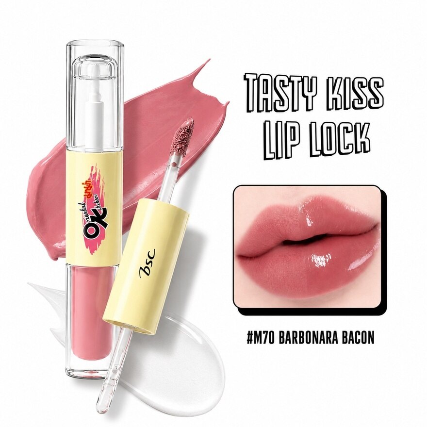BSC X Mama OK Tasty Kiss Lip Lock 4ml. Carbonara Bacon | Watsons.co.th