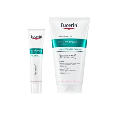 Eucerin - Eucerin Dermopure Clinical SOS Serum 40 ml. + Correcting Gel to Foam 150 ml.