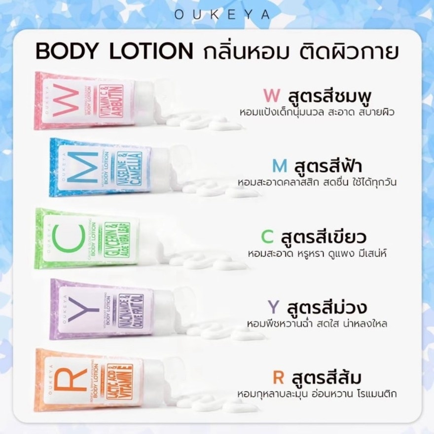 Oukeya Renew Bright Exfoliating Body Lotion 150g.