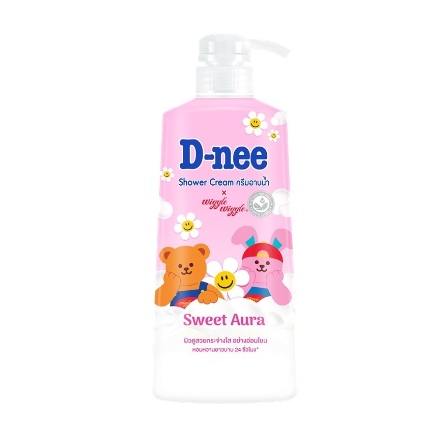 D-Nee Shower Cream Sweet Aura X Wiggle Wiggle 450 Ml. image