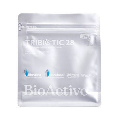 Bio Active - ไบโอแอคทีฟ พลัส ไตรไบโอติกส์ 28 (ผลิตภัณฑ์เสริมอาหาร) 15 ซอง image